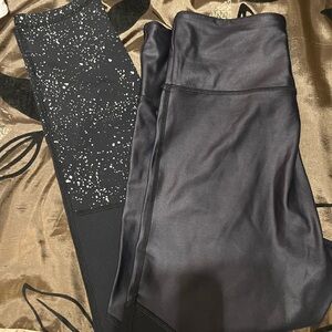 Metallic Reflective Leggings